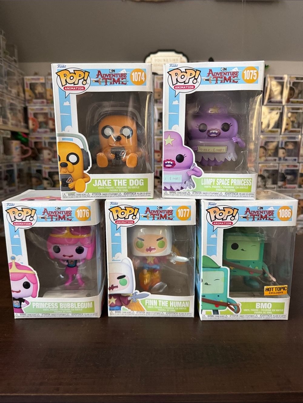 Funko Pop! Adventure Time Five-Figure Set